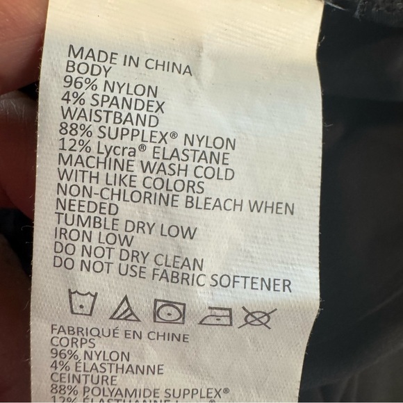 PrAna Summit Pants Black Pockets Size XS Nylon 30” Inseam Hiking - Picture 6 of 6